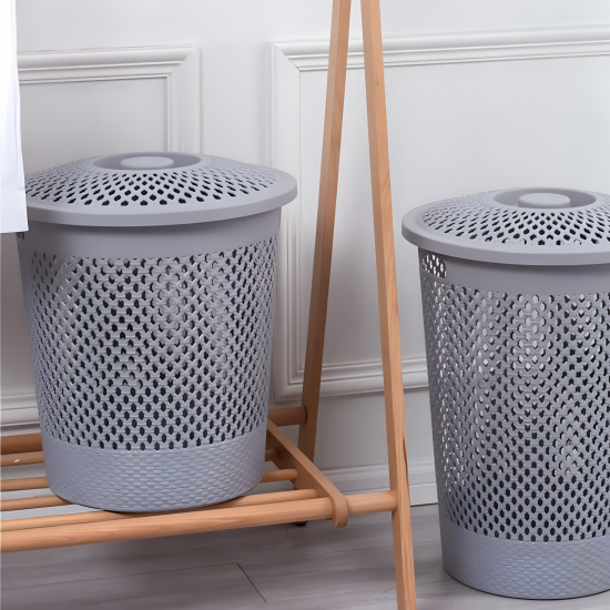 Plastic Laundry Basket Large